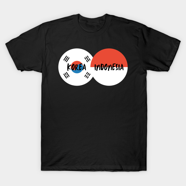 Korean Indonesian Korea, Indonesia Korean TShirt TeePublic